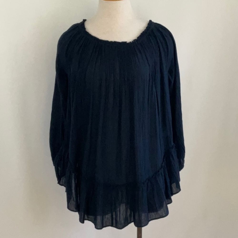 Calypso St Barth Bohemian Sheer Blouse